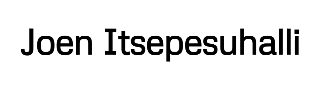 joenitsepesuhalli