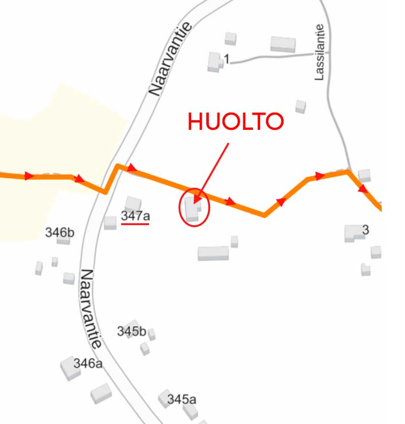 Kisakirje PERUS180+ naarvan huolto 180km